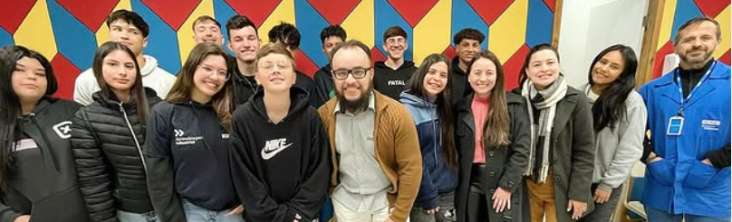 Núcleo de RH da ACIRNE participa de roda de conversa com alunos do SENAI em Rio Negrinho